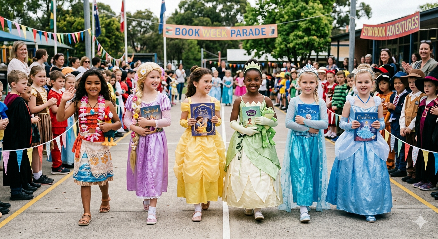 Disney Princess Book Week Costumes